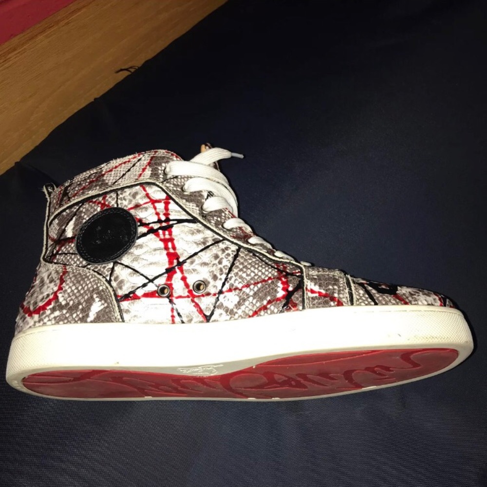 Christian Louboutin. Red bottom